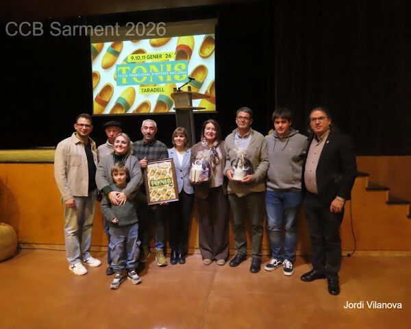 Premi al Toni d’Honor als Traginers de Balsareny